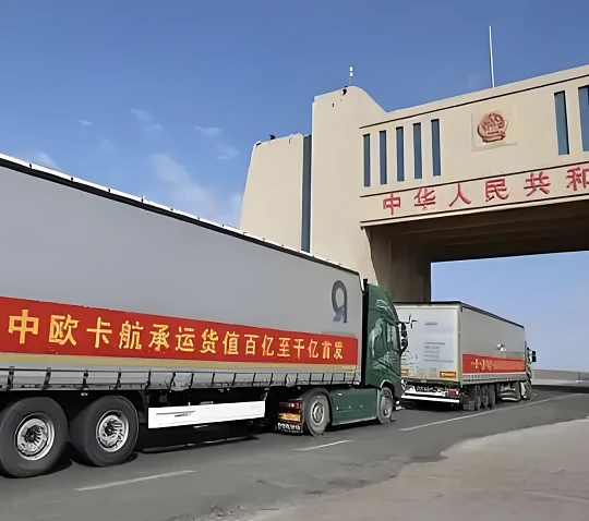 Entrega de transporte rodoviário China França à porta