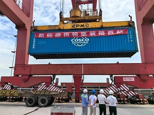 Transporte de baterias na China e nos EUA